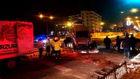 Erzurum'da Çarpışma: 7 Yaralı