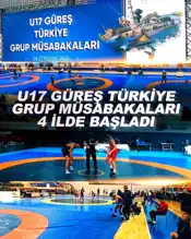 2025 U17 Güreş Grup Müsabakaları Başladı!