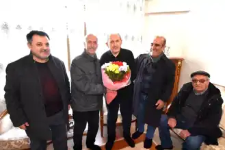 Cemiyet Başkanı'na Ziyaret ve Geçmiş Olsun Dileği