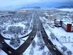 Erzurum'da Kar Yağışı: Şehir Beyaza Büründü!