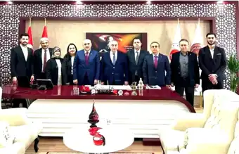 Erzurum Kent Konseyi Başsavcı'yı Ziyaret Etti
