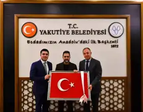 İl Spor Müdürleri Belediye Başkanını Ziyaret Etti