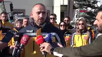 Erzurum'da 112 Acil Sağlık Ekipleri Kışa Hazır