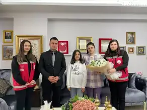 Şehit Eşinin Öğretmenler Günü Kutlandı