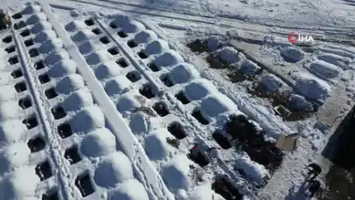 Erzurum'da Kış Hazırlığı: 500 Mezar Açıldı