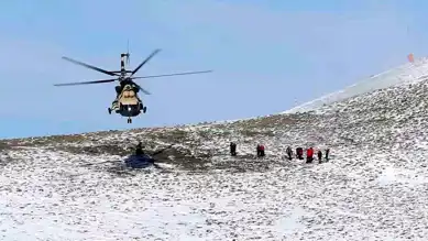 Erzurum'da Uluslararası Kış Tatbikatı