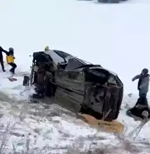 Erzurum'da Korkunç Kaza: 2 Ölü, 3 Yaralı