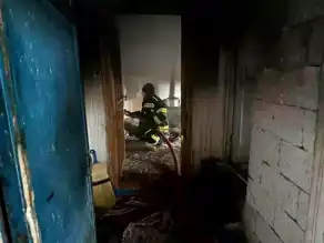 Tekman'da Ev Yangını Kontrol Altında