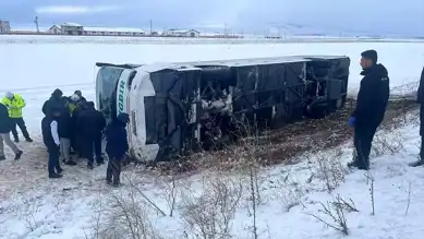 Kars'ta Otobüs Kazası: Çok Sayıda Yaralı Olabilir!