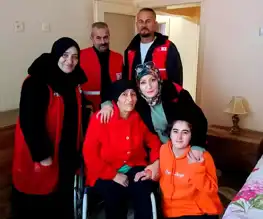 Kızılay, Felçli Anneye Yeni Hayat Verdi