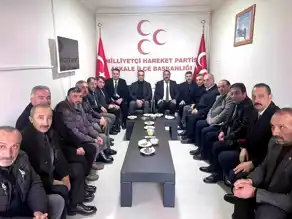 MHP Erzurum İl Başkanı Aşkale'de