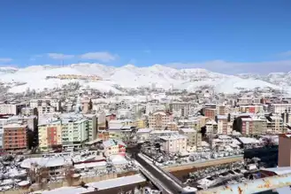 Doğu Anadolu'da Büyülü Kış Manzarası