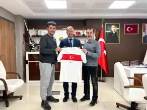 Futbol Federasyonu'ndan İl Müdürüne Ziyaret