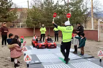 Trafik Eğitimi, Çocuklara Eğlenceli Bir Şekilde Öğretildi