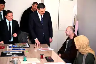 Vali Çiftçi, Palandöken Bakım Merkezi'nde