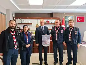 İzciler, Şehitleri Anma Programı Hazırlığında