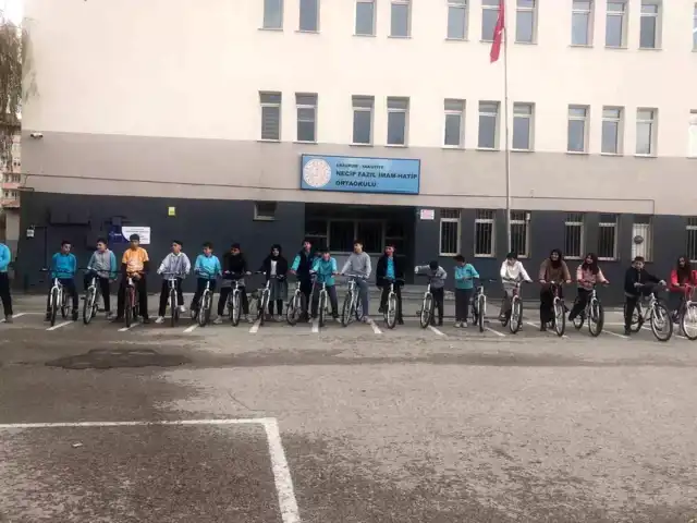 Okullarda Bisiklet Yetenek Avı Başladı