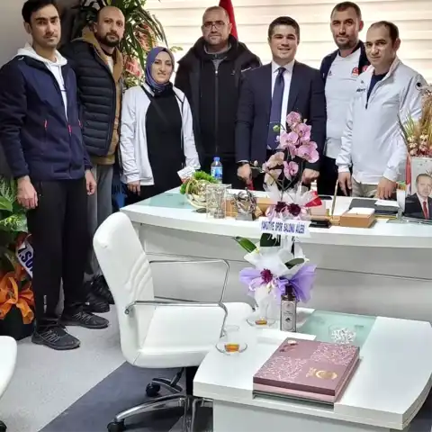Yerel Spor Kulübü, Yeni Müdüre Ziyarette Bulundu