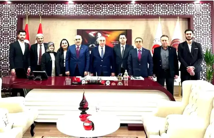 Erzurum Kent Konseyi Başsavcı'yı Ziyaret Etti