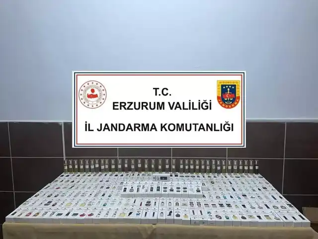 Doğu Anadolu'da 777 Kaçak Parfüm Ele Geçirildi