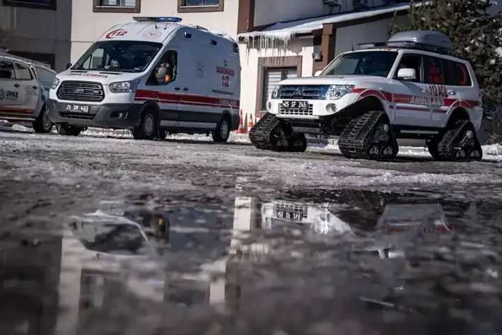 Doğu Anadolu'da Kışa Hazır Acil Sağlık Ekipleri