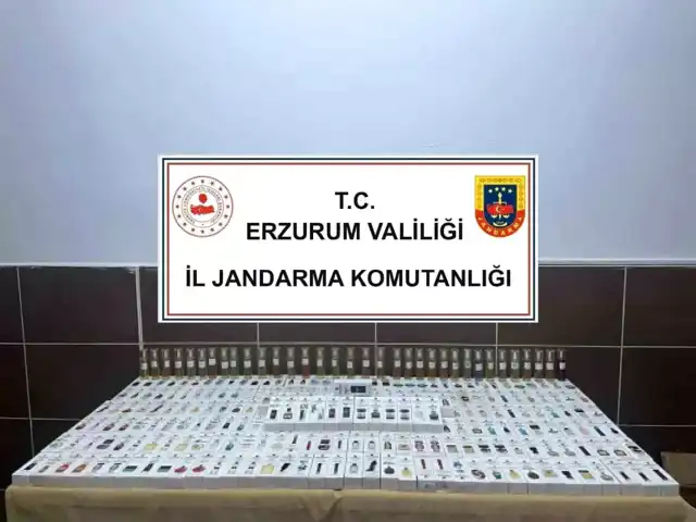 Doğu Anadolu'da Büyük Kaçak Parfüm Operasyonu