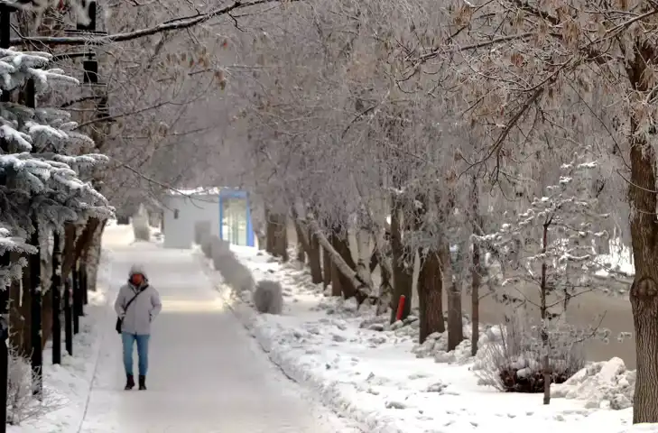 Erzurum'da Donma Tehlikesi: Eksi 19 Derece!