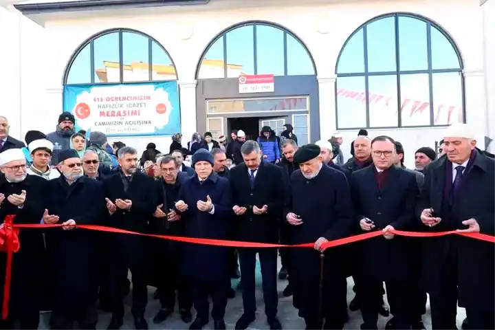 Erzurum'da Hz. Ali Camii Açıldı
