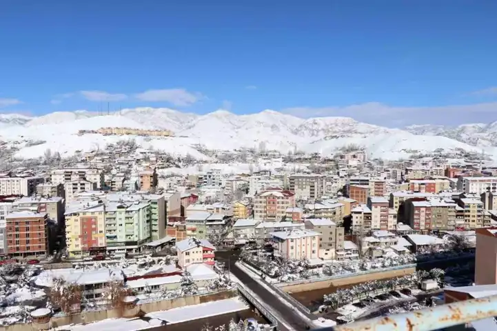Doğu Anadolu'da Büyülü Kış Manzarası