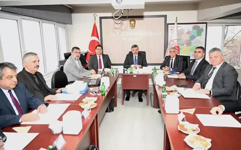 Erzurum'da Toprak Koruma Kurulu Toplantısı