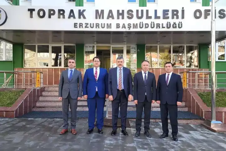 Vali, TMO Erzurum Başmüdürlüğünü Ziyaret Etti