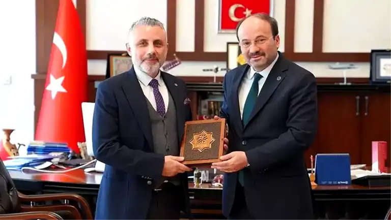 YTB, ETÜ Rektörünü Ziyaret Etti