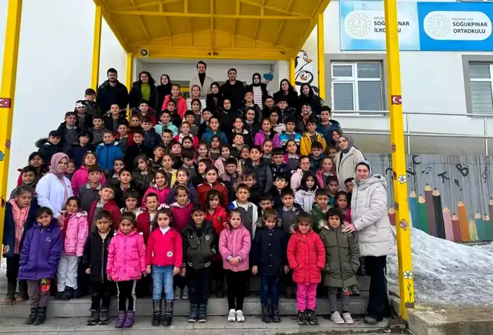 Soğukpınar Okulu'nda Zorlu Koşullarda Eğitim Başarısı
